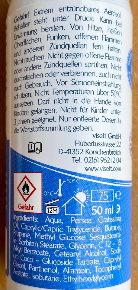ca. 4.920 Stk. Visett Swipoo Reinigungsschaum für die Intimhygiene, Made in Germany, 50 ml, für Wiederverkäufer, neu, A-Ware, Restposten, 2 Paletten in Tanna