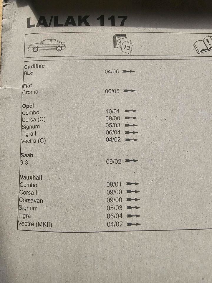 Luftfilter Mahle LAK 117 carbon activo / Opel Saab Cadillac Fiat in Oppenheim