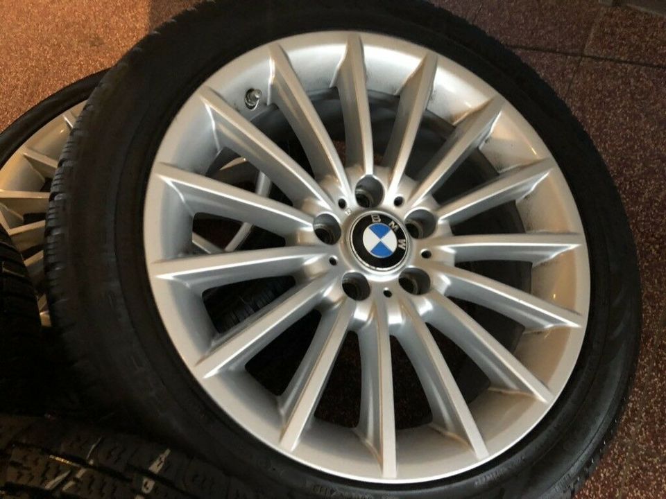 BMW 5er F10 F11 Original Alu Winterräder 18 Zoll mit RDK Sensoren in Hildesheim