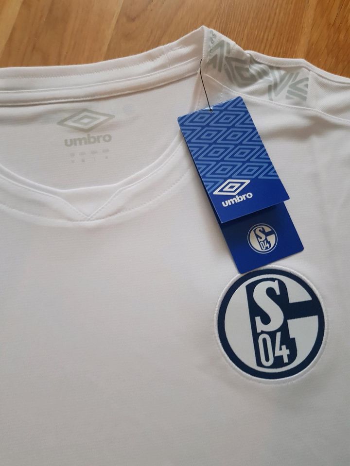 UMBRO Schalke 04 Away Trikot 2019/2020 Gr. M Herren weiß in Berlin