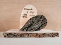 Holzherz, Hochzeit, Hochzeitsgeschenk, Geschenk Sachsen - Königswartha Vorschau