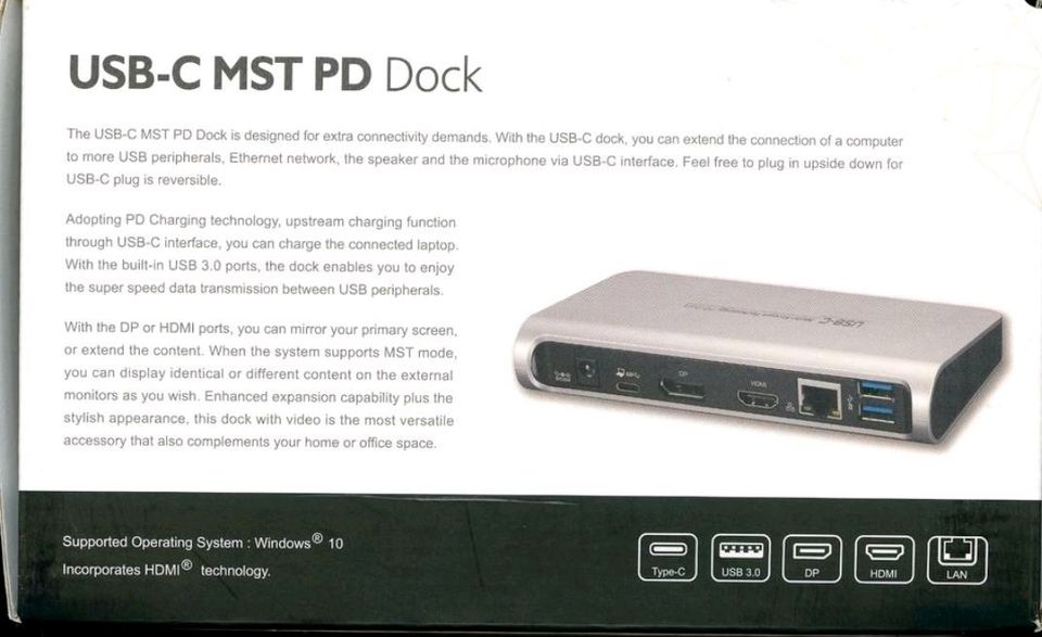 Dockingstation Dock USB-C MST PD Dock Terra ovp Laptop in Leipzig