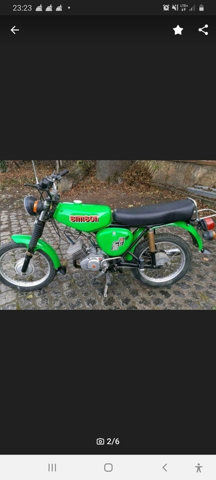 Simson s51 Projekt in Hennef (Sieg)