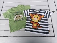 H&M u. a. - 2 x T- Shirt - 74 - Winnie the Pooh - grün Bayern - Regenstauf Vorschau