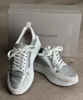 Sneaker Kennel & Schmenger Leder Silber Weiß Gr. 37 wie NEU! Sachsen - Pirna Vorschau