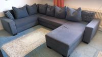 Wohnlandschaft mit Schlaffunktion Grau Anthrazit Couch Sofa Bremen - Neustadt Vorschau