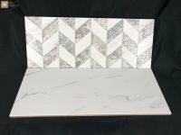 Fliese Elada - White // ZigZag - 20x50 cm Bayern - Mainburg Vorschau