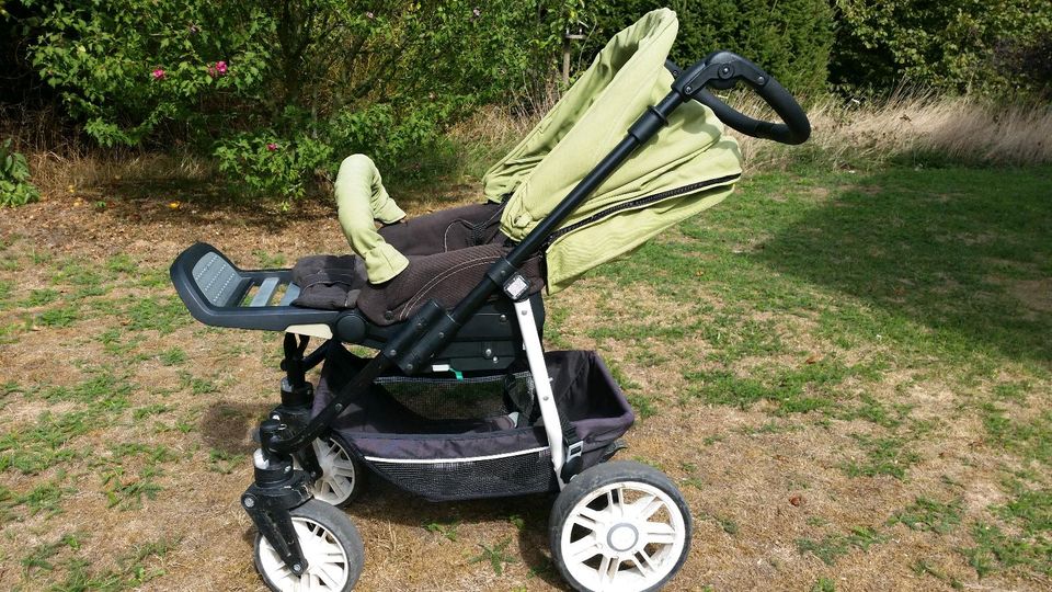 Teutonia Kinderwagen sehr gepflegt 1 Kind Buggy Kombi-Kinderwagen in Delbrück