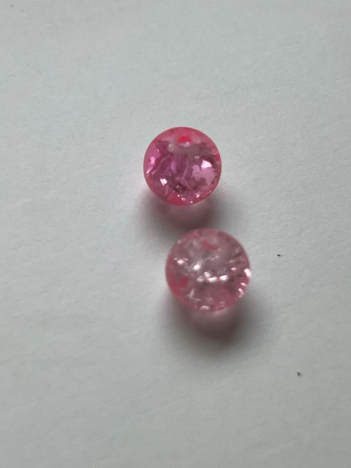 Nähen & Basteln | Glasperlen Perlen rosa Klein ca.6mm | Cosplay in Solingen