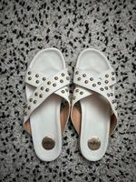 weiße Buffalo Sandalen Damen 40 Süd - Niederrad Vorschau