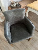 Riviera Maison Stuhl mit Armlehne Grau 2 Stück Niedersachsen - Ganderkesee Vorschau