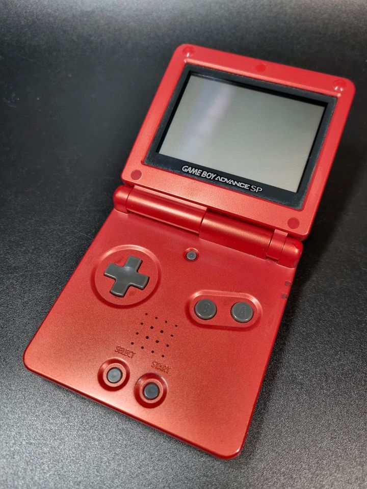 Gameboy Advance SP Rot Set / Spiele / Hülle / Vintage in Leverkusen