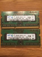 2x 2GB Speicher RAM PC3 10600S Schleswig-Holstein - Leck Vorschau