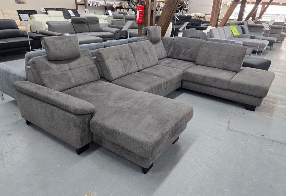 Wohnlandschaft XXL mit Federkern | 0% Finanzierung | MP-IN20040 | Sofa in U-Form | Couchlet Frankfurt in Frankfurt am Main