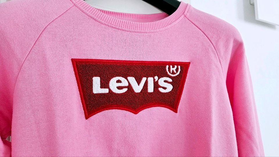 Levi's Unisex Sweatshirt Sweater Pullover Pink in Gelsenkirchen