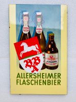 ‼️ EMAILSCHILD Allersheimer Flaschenbier Emailleschild um 1950 Saarland - Schiffweiler Vorschau