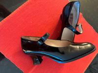 Flamenco Pumps Lackleder schwarz Größe 37 Hessen - Schmitten Vorschau