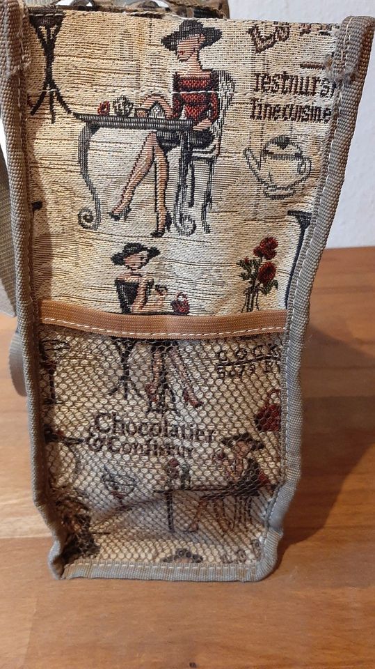 Globelin Tasche Shopper Handtasche Chocolatier Confiseur Cocktati in Holzwickede