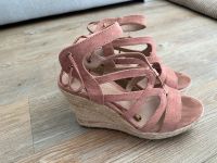 Sandalen mit Keilabsatz Altrosa 39 Rostock - Toitenwinkel Vorschau