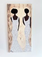 1 x Bild Acryl auf Leinwand Afrikanische Frauen selbstgemalt Hessen - Bad Homburg Vorschau