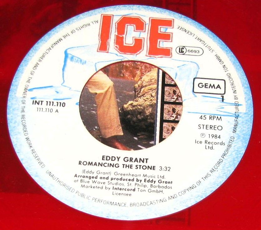 2 St. Schallplatten 7" - Eddy Grant - Erstauflage Rotes Vinyl in Kamen