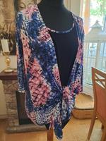 In Print 2 in 1 Bluse Tunika neuwertig Gr. 48 50 52 QVC Details Harburg - Hamburg Heimfeld Vorschau