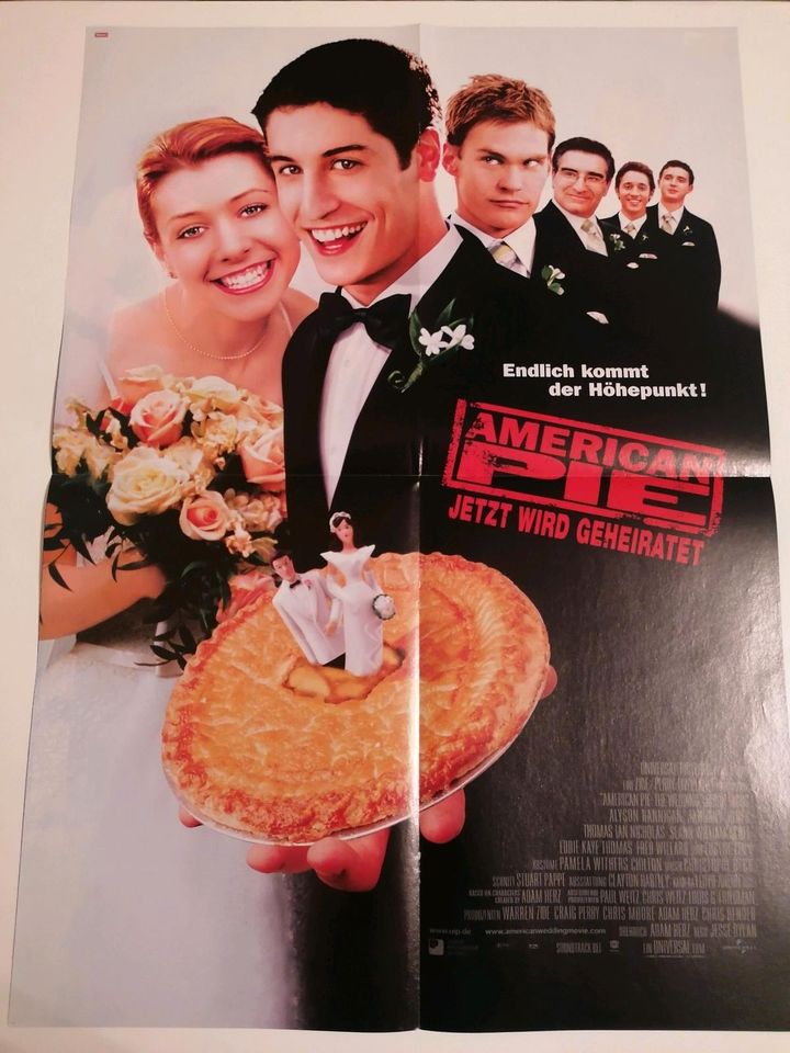 American Pie XL Bravo Yam Filmposter Poster Party Hochzeit Deko in Klettbach