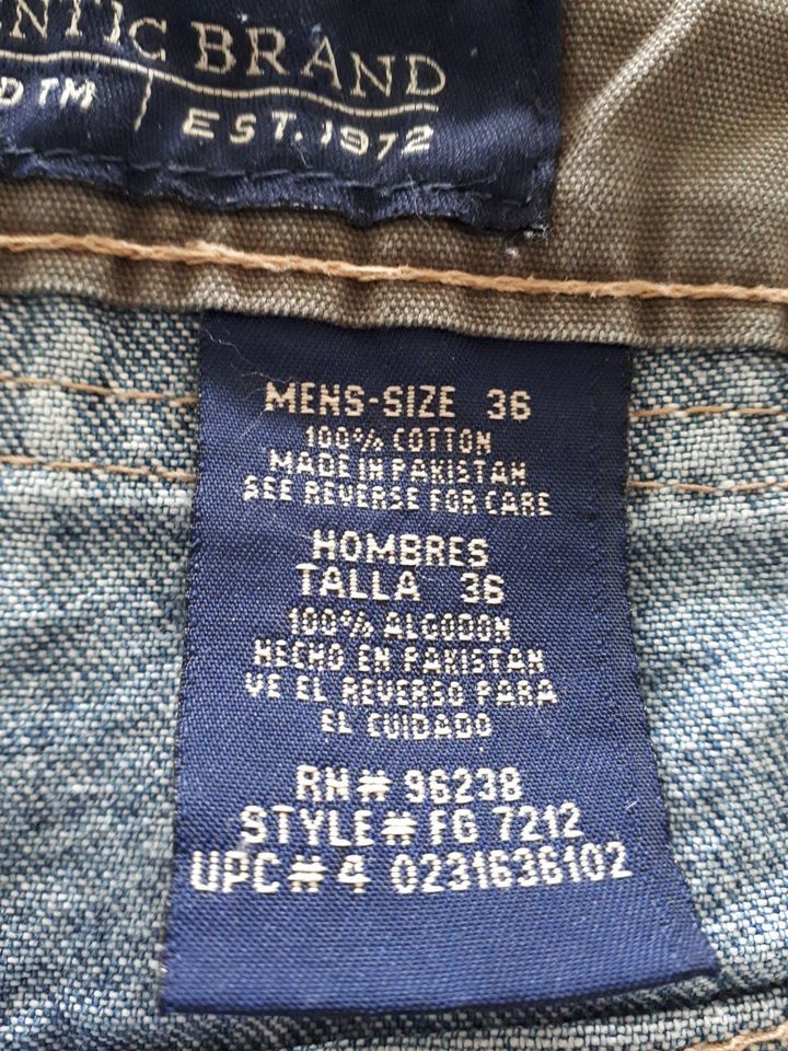 Cargo Jeans Shorts- W36 - Gr. XXL in Ludwigshafen