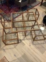 Designer Couch Tisch Lounge Tisch Kirsch Holz massiv mit Glas Niedersachsen - Lehre Vorschau
