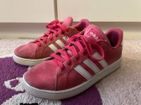 Adidas Grand Court Sneaker Pink Canvas Sportschuhe Sachsen-Anhalt - Quedlinburg Vorschau