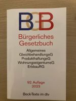 Bürgerliches Gesetzbuch (aktuelle Ausgabe von 2023) Stuttgart - Stuttgart-West Vorschau