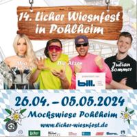 2x Eintrittskarten (26.04.2024) "Licher Wiesnfest" in Pohlheim Rheinland-Pfalz - Neunkirchen (Westerwald) Vorschau