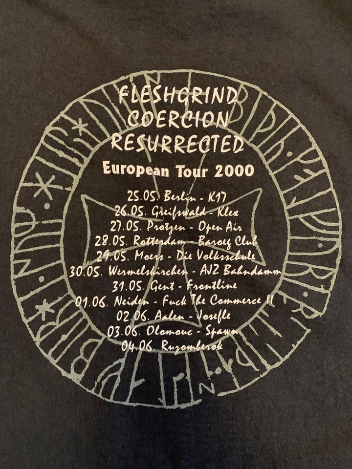 Vintage Death Metal Tour Bandshirt: Coercion - Delete, Größe L in Herzogenrath