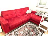 Schönes rotes Ecksofa Baden-Württemberg - Edingen-Neckarhausen Vorschau
