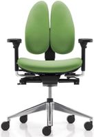 Bürostuhl Schreibtischstuhl Drehstuhl grün/schwarz mit Armlehnen Nordrhein-Westfalen - Dülmen Vorschau