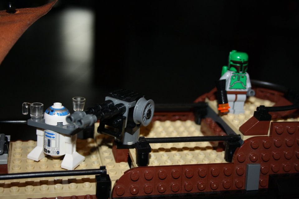Lego Star Wars 6210 Jabba`s Sail Barge Bauanleitung Sarlacc Skiff in Heusweiler