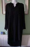 Hübsches leichtes Kleid, Blusenkleid, Lise Sandahl, Schwarz, S Baden-Württemberg - Plankstadt Vorschau