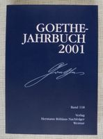 Goethe-Jahrbuch 2001 - Goethe Gesellschaft (Hrsg.) - Band 118 Berlin - Lichtenberg Vorschau