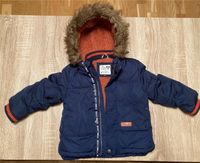 Dicke, gefütterte Winterjacke, dunkelblau, Gr. 80 Wandsbek - Hamburg Jenfeld Vorschau