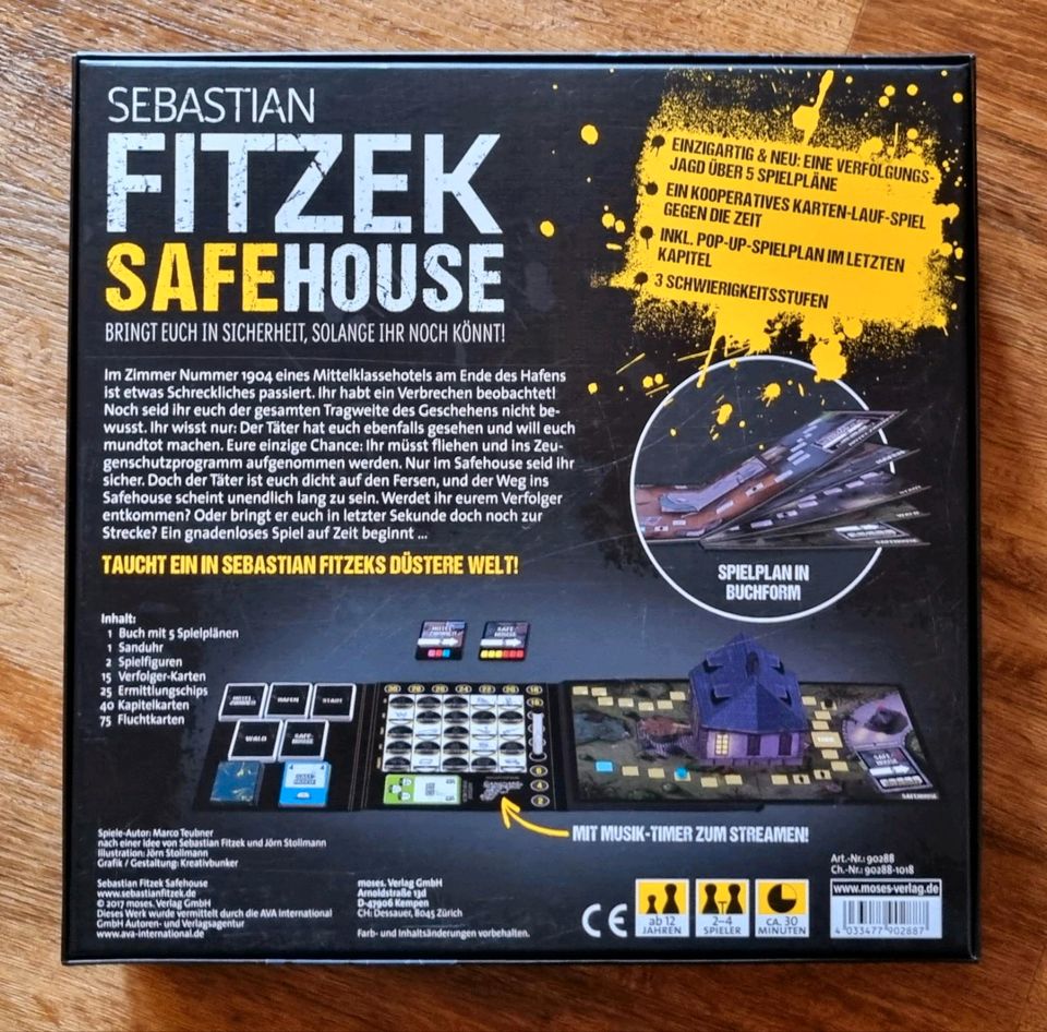 Sebastian Fitzek Safe House, wie neu in Ebersburg