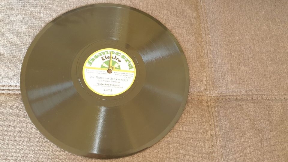 Schellackplatte Homocord Nr. 4-2832 Der kreuzfidele Kupferschmied in Ottendorf-Okrilla