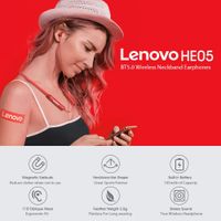Original Lenovo HE05 Bluetooth 5,0 Wireless Magnetische Halsband Nordrhein-Westfalen - Schwerte Vorschau