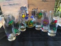 Glaskrug mit Gläser Set Unikat mit Tiegerente Frosch Janosch Bayern - Mettenheim Vorschau