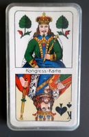 Alte Spielkarten, Skat Kartenspiel, Kongresskarte, Coeur Thüringen - Mohlsdorf Vorschau