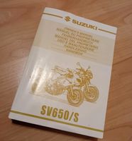 SV 650 S 1999-2001 Bedienungsanleitung Niedersachsen - Seelze Vorschau