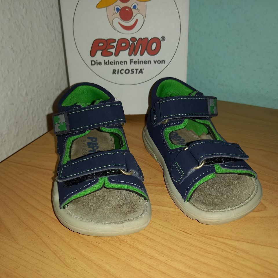 Kinderschuhe Ricosta Pepino, Kent/Mamba, Gr. 20, neongrün, Top Zu in Niddatal