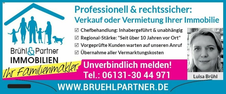 Familie sucht DHH oder RH - bis 550.000,--€ - MZ, Wi, MTK in Wiesbaden