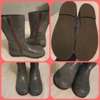 Mini Boden Glitzer Boots Stiefel Leder Red ZIP 37 Grau Silber Hessen - Gießen Vorschau