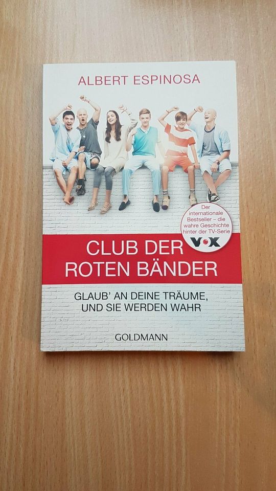 Buch, Club der roten Bänder, Albert Espinosa in Woerth an der Donau