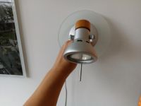 2 × Lampe Wandlampe Nachttischlampe silber Buche Holz Glas Nordrhein-Westfalen - Borchen Vorschau